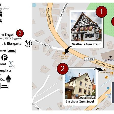Risa Hotels - Landgasthaus Zum Kreuz غاغناو المظهر الخارجي الصورة