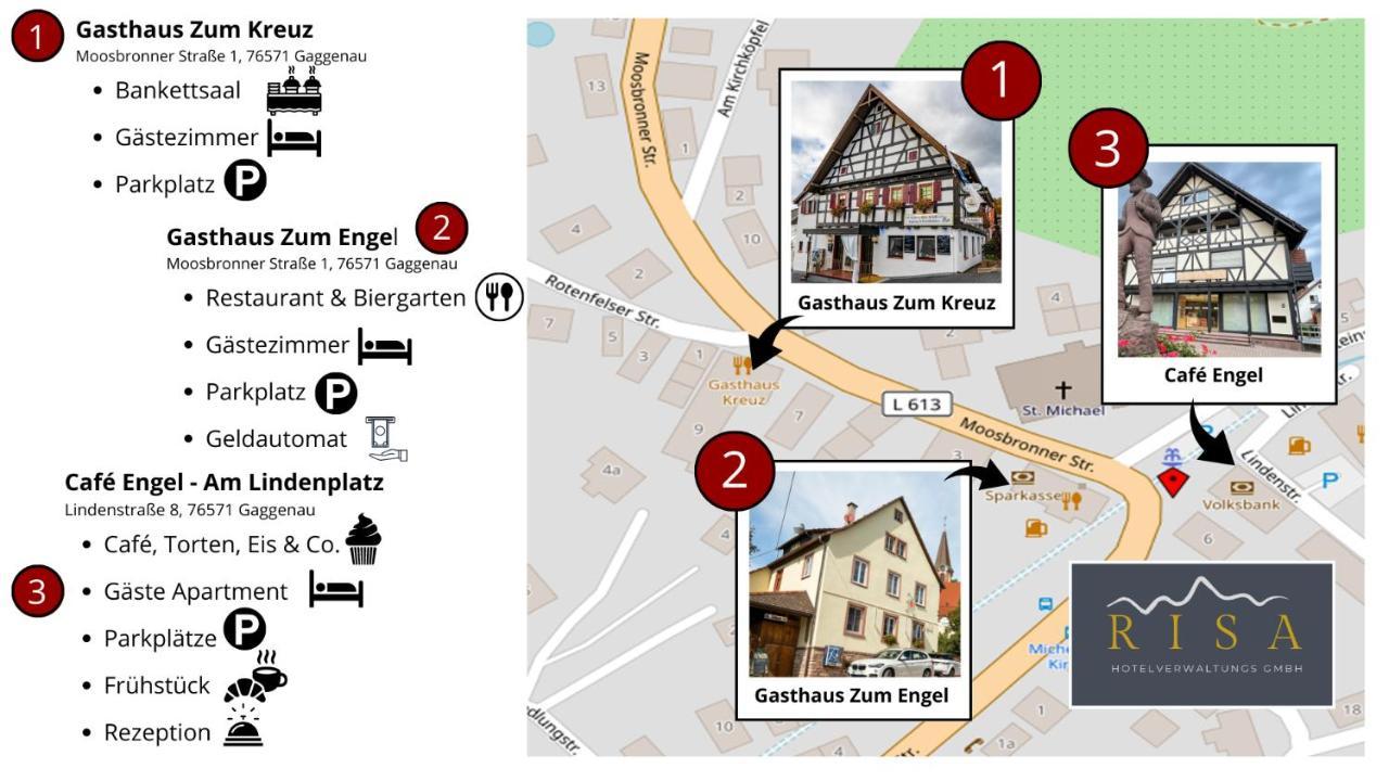 Risa Hotels - Landgasthaus Zum Kreuz غاغناو المظهر الخارجي الصورة